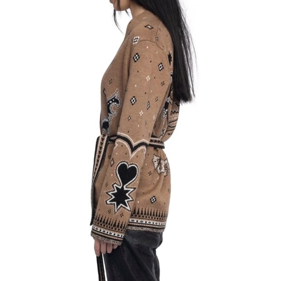 Zadig & Voltaire Kala We Merino Wool Cardigan - Picture 6 of 6